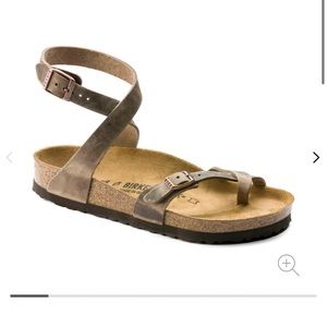 Birkenstock Yara Sandal Oiled Leather Size 37